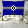 Hsv Bilder Logo Wall Tapestry Aesthetic Wall Hanging Printed Fabric Blanket Decorative Tapestries for Bedroom Living Room Home Decor