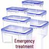 Zhaoran 6-Piece Plastic Food Container Set