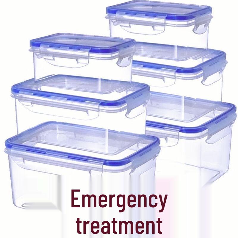 Zhaoran 6-Piece Plastic Food Container Set