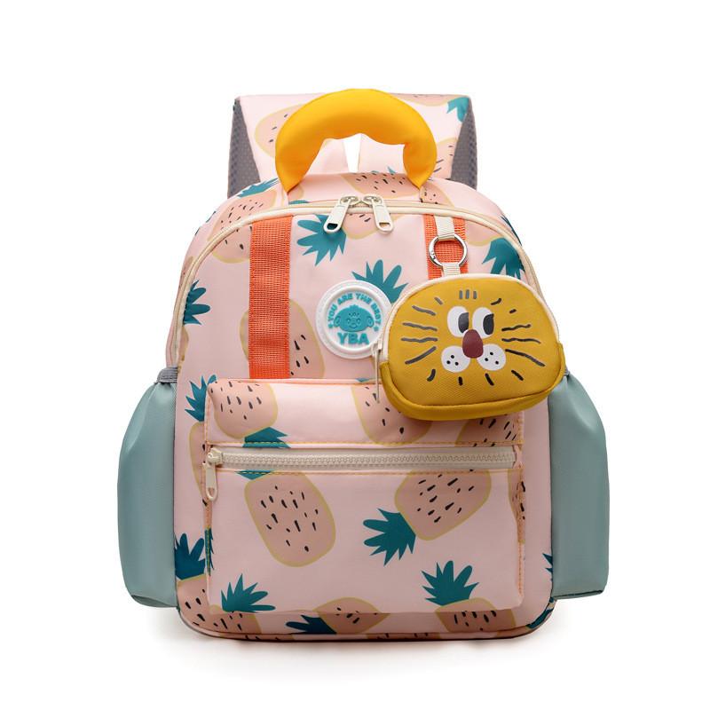 Fun And Trendy Childrens School Backpack With Breathable Design Available In Multiple Sizes And Fruit Colors Inspired