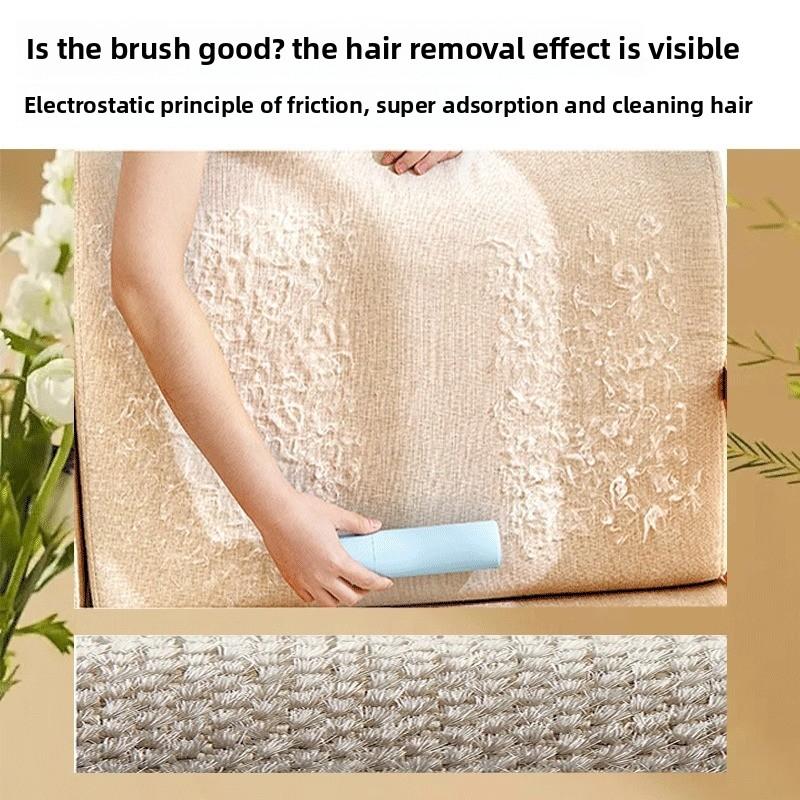 Rotating Cylinder Dog Hair Removal Brush Roller Cat Cleaning Cat Hair Sticker Pet Special Hair Removal Tool