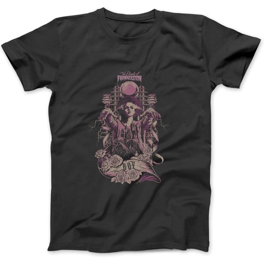 

Universal Monsters Bride of Frankenstein Vintage Long Sleeve T-Shirt Sweatshirt Hoodie for Men Women Kids Made in Canada Black XXXXXL різнокольоровий