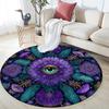 Eyes,Round Area Rug,Carpet Rug for Living Room Bedroom Sofa Playroom Decor,Non-slip Floor Mat