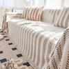 Nordic Sofa Throw Blanket Universal Knitted Sofa Cover with Tassels Ins Style Outdoor Picnic Blankets Tapestry for Bed