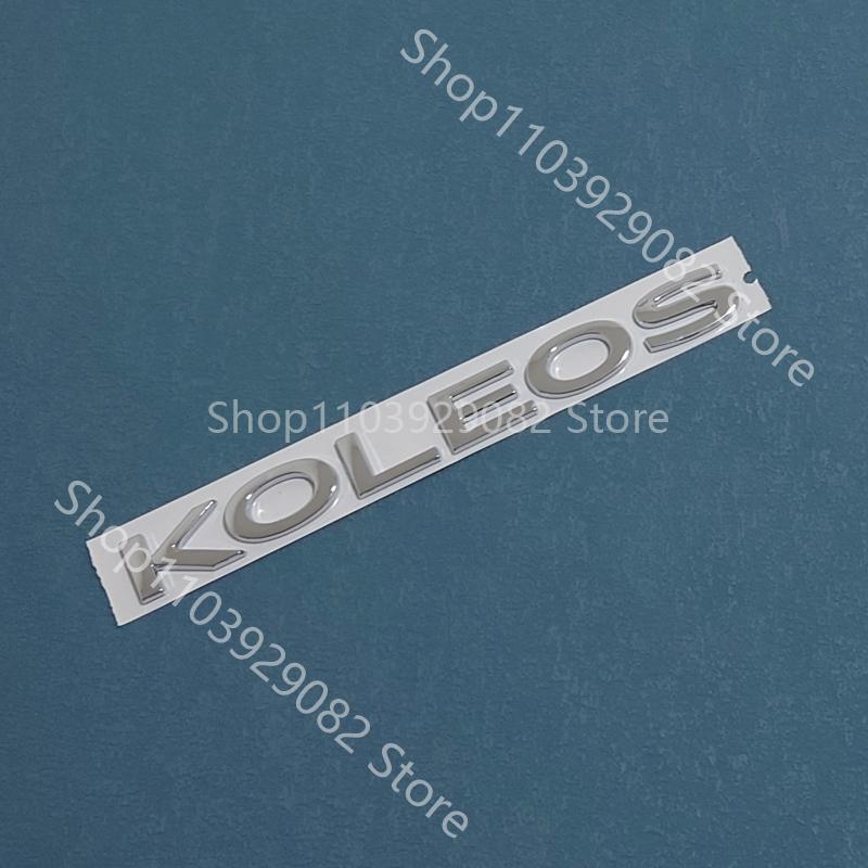 KOLEOS KADJAR Letter Word Badge Sticker Rear Trunk Hood Grille Logo Emblem Decal For Renault Car Accessories