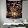 MD Wall Tapestry Aesthetic Wall Hanging Printed Fabric Blanket Decorative Tapestries for Bedroom Living Room Home Decor