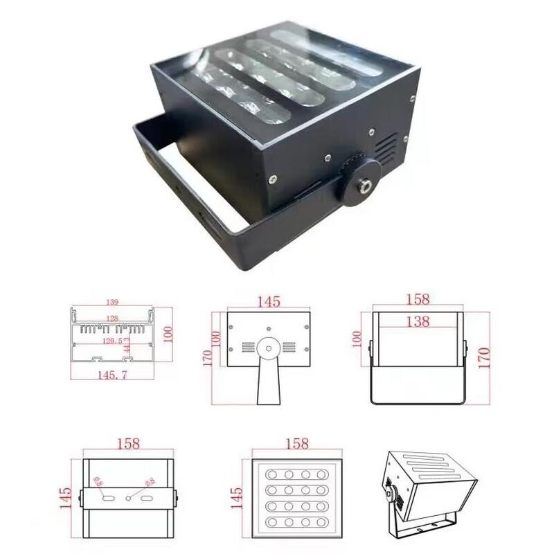 SEMPERLEY LED Rainbow Outdoor Floodlight