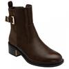 Lotus Shoes Womens/Ladies Alannah Leather Block Heel Ankle Boots
