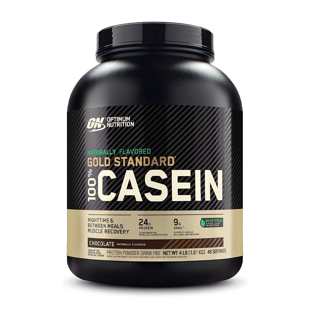 Gold Standard 100% Casein Protein Powder Drink Mix Chocolate 48 Servings, 4 Lb