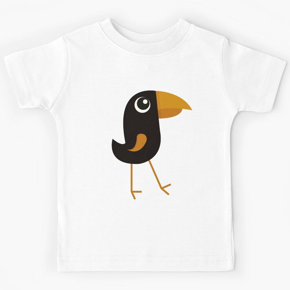 Cute Toucan Cartoon Kids T-Shirt 100