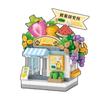 House Building Blocks Household Appliance Dessert Store Street View Snack Children's Toys Boys Girls Gifts Compatible With Lego