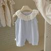 Baby Girl's Sleeveless Romper