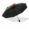 1pc Misfits Horror Automatic Open, Windproof, Compact Travel Umbrella, Gift for Birthday, Christmas, Business 93031