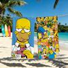 T-THE S-SIMPSONS-ES Anime Cartoon Towel For Outdoor Camping Beach Towel Super Absorbent Quick-Drying Summer Towel