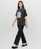 Eoboneoseu Studded Flare Jeans [Black]