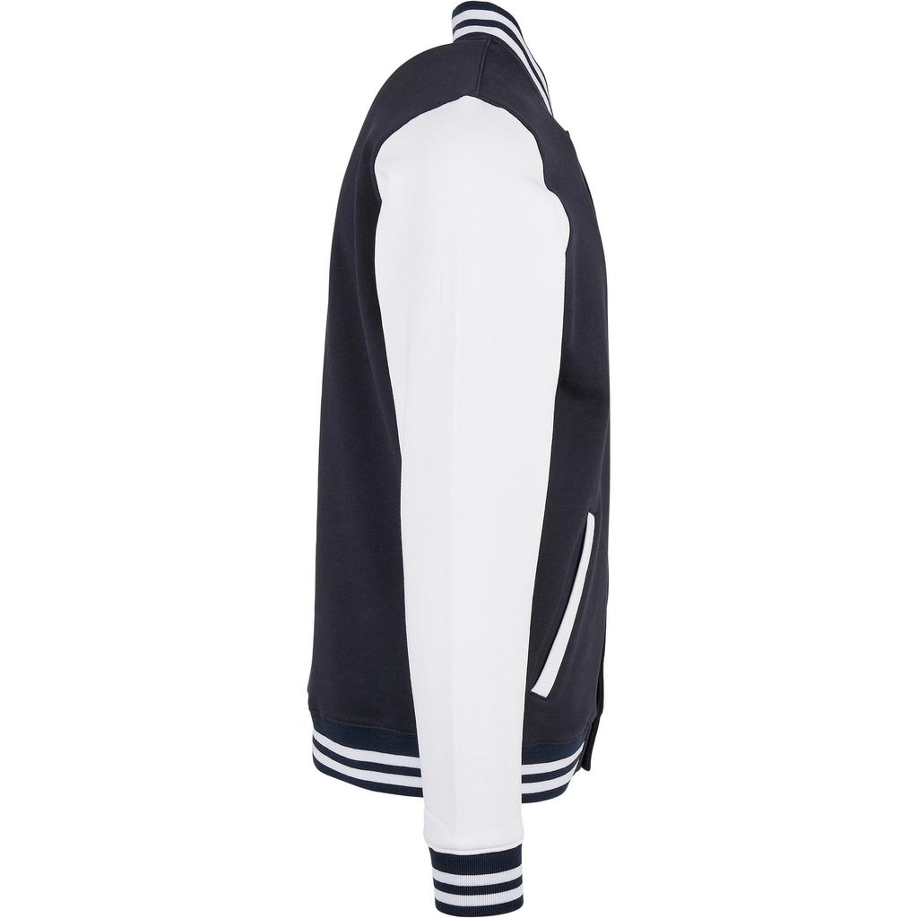 Build Your Brand Mens Basic Varsity Jacket