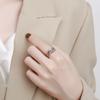 Inel Adjustable Stress Relief Ring, Anti-Anxiety Fidget Toy for Adults & Kids, Spinner Ring with Size Adjustment, Stainless Steel