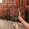Portable Retro Makeup Mirror for Women - High-End Handheld Design, Ideal for Home or Travel
