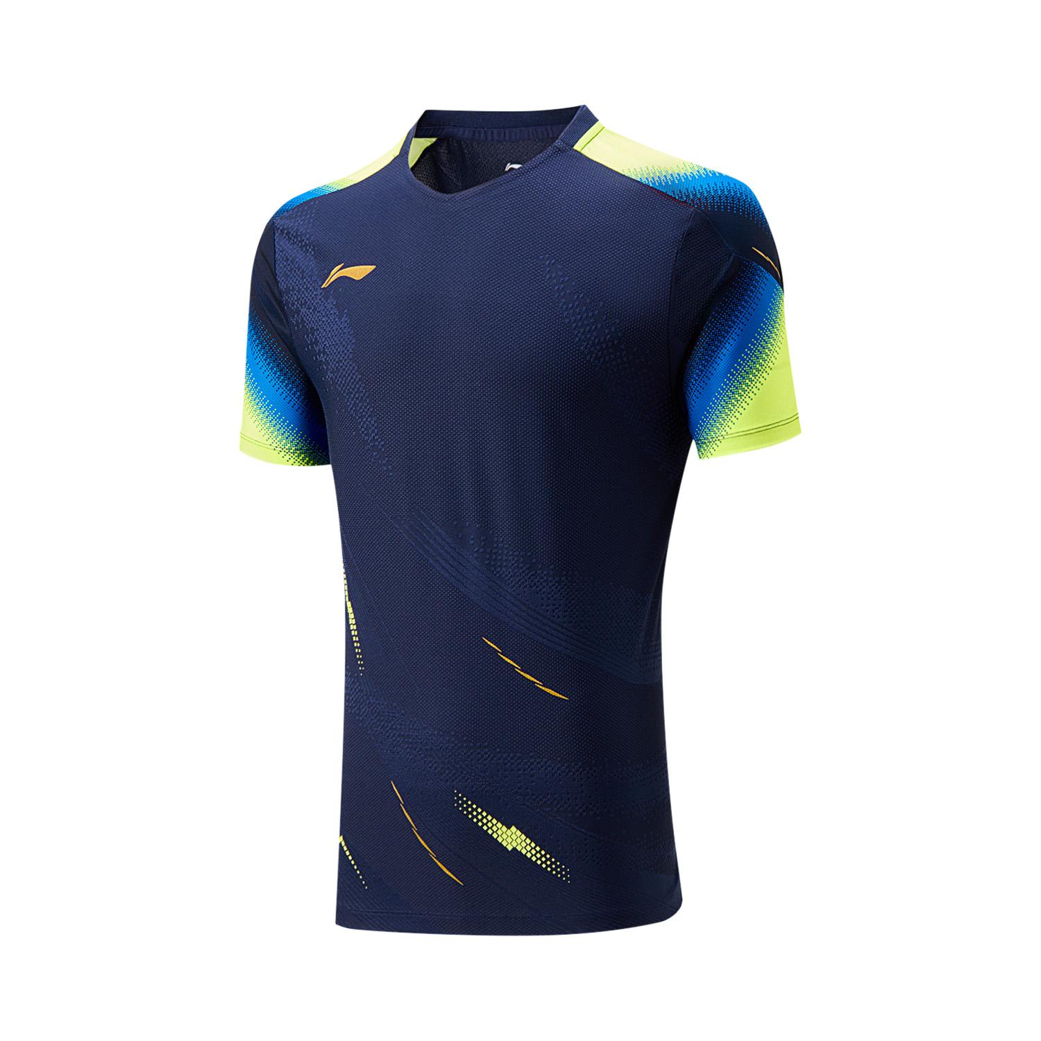 Li Ning Badminton Collection Badminton Jersey Unisex Sailor Blue AAYV163-4 3XL