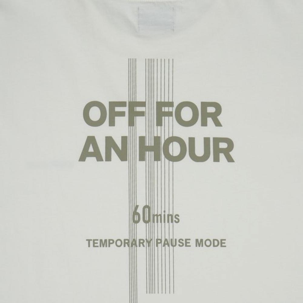 Weekhour Graphic T shirT Ivory