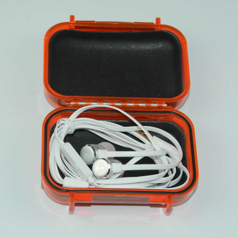 Wired Headset Sleeve Waterproof Universal Hard Earphone Storage Box Protective Case Cover