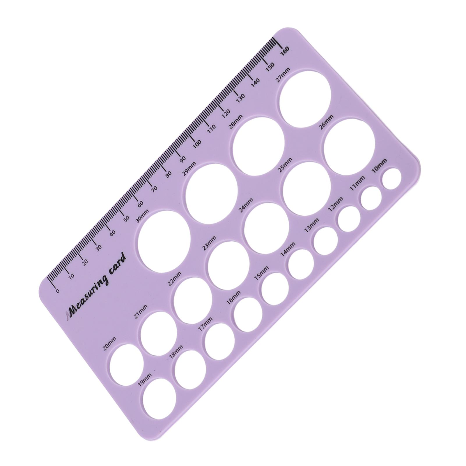 Mothers Nipple Measurement Ruler Flexible Silicone