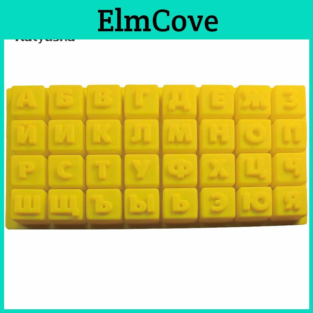 1 Pc Russian Alphabetletters Silicone Mold Chocolate Mould Diy Pastry Tools Bakeware Fondant Mold