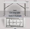 Portable Waterproof Folding Table for Outdoor Events
