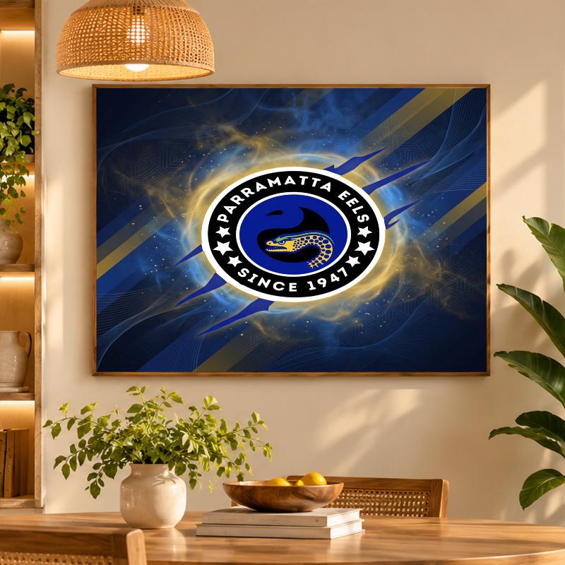 5D Diamond Painting Parramatta Eels DIY Full Drill Diamond Art Kit Home Decoration