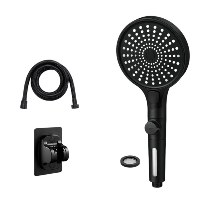 ABS Handheld Shower Head With Triple Sprays Function 130mm Coverage Area Water Filter Systems Bathroom Essential