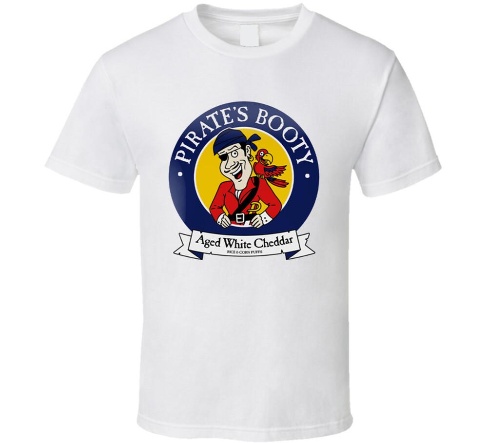 

Pirate s Booty Cheese Puffs Healthy Snack T Shirt Mens Womens Tees Top 2XL