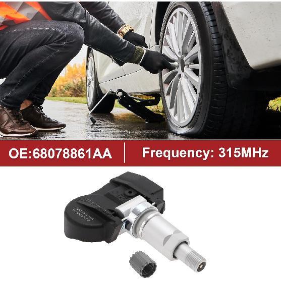 

ACROPIX 315MHz Tire Pressure Sensor Tire Pressure Monitoring Sensor for Jeep Wrangler 2008-2012 No.68078861AA