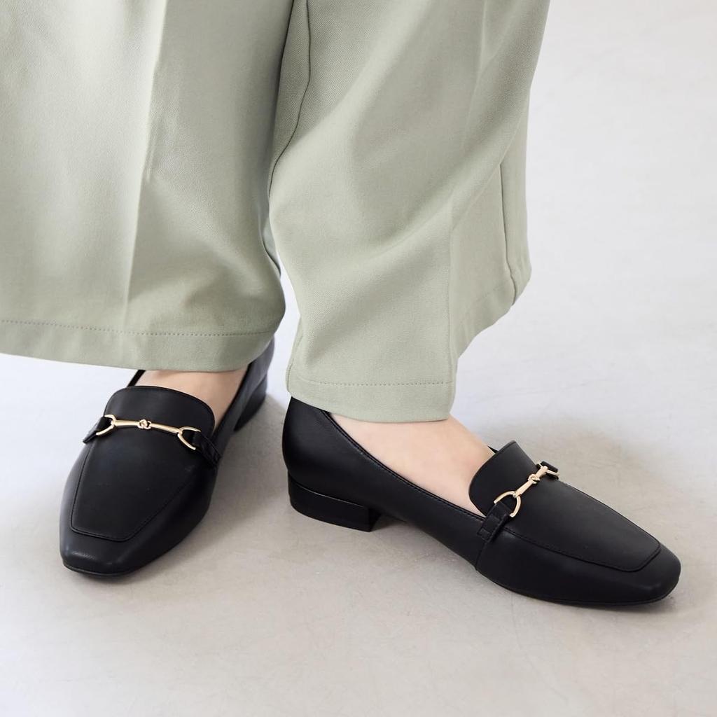 HIMIKO Himiko Bit motif loafers 640003 Black 250 / / /