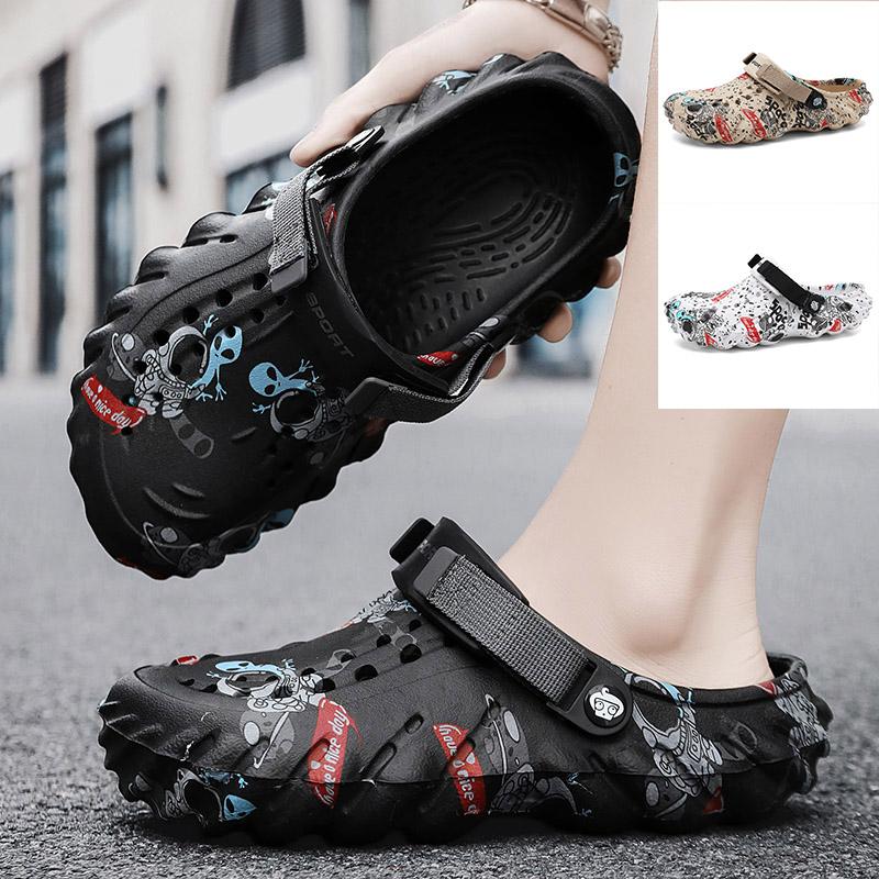 Men Shoes Slippers Summer Men Garden Shoes Platform Foam Clogs Male Outdoor Flip Fliop Sandals