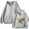 Funny Project Hail Mary Rocky Amaze Zip Up Hoodies Men Women Harajuku Streetwear Sweatshirt Jacket Coats