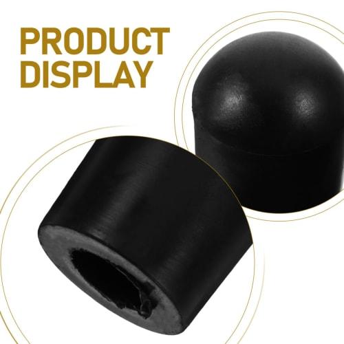 Alasum Cello Endpin Stoppers, Set of 2, Non-Slip Rubber Endpin Stability, Black