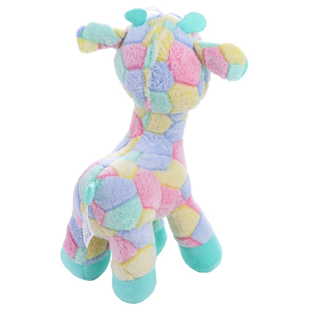 Plush Pillow Soft Pillow Home Decor Stuffed Toys Fawn Plush Toy Rainbow Giraffe Plush Giraffe Doll