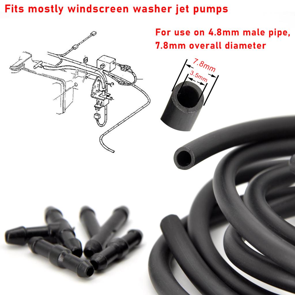 Front Windshield Wiper Washer Spray Jet Nozzle For Jeep Grand Cherokee WK2 2011-2019 Liberty KK Commander Dodge Nitro Durango
