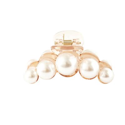 Braut Hochzeit Perlen Haarspange Damen Mädchen Kopfschmuck Acryl Haarspange Kralle Kopfbedeckung Haarnadeln