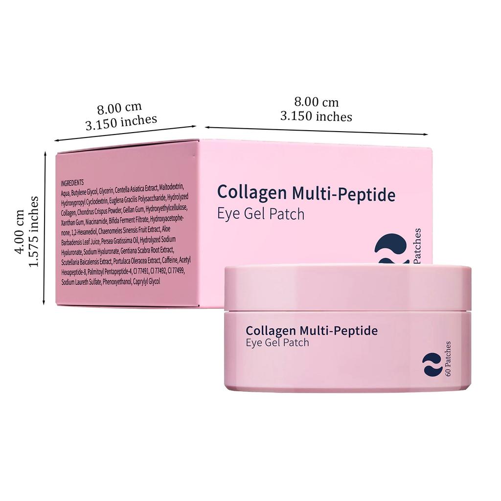 Bestselling Crystal Gel Eye Patches Fade Dark Circles Reduce Puffiness & Fine Lines Brighten Under-Eye Skin