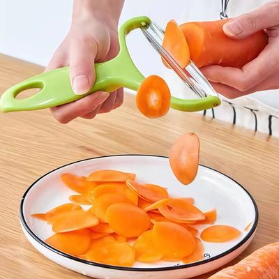 Multifunctional Grater Safe Food-Grade PP Handle Stainless Steel Blade Ergonomic Grip Hanging Hole