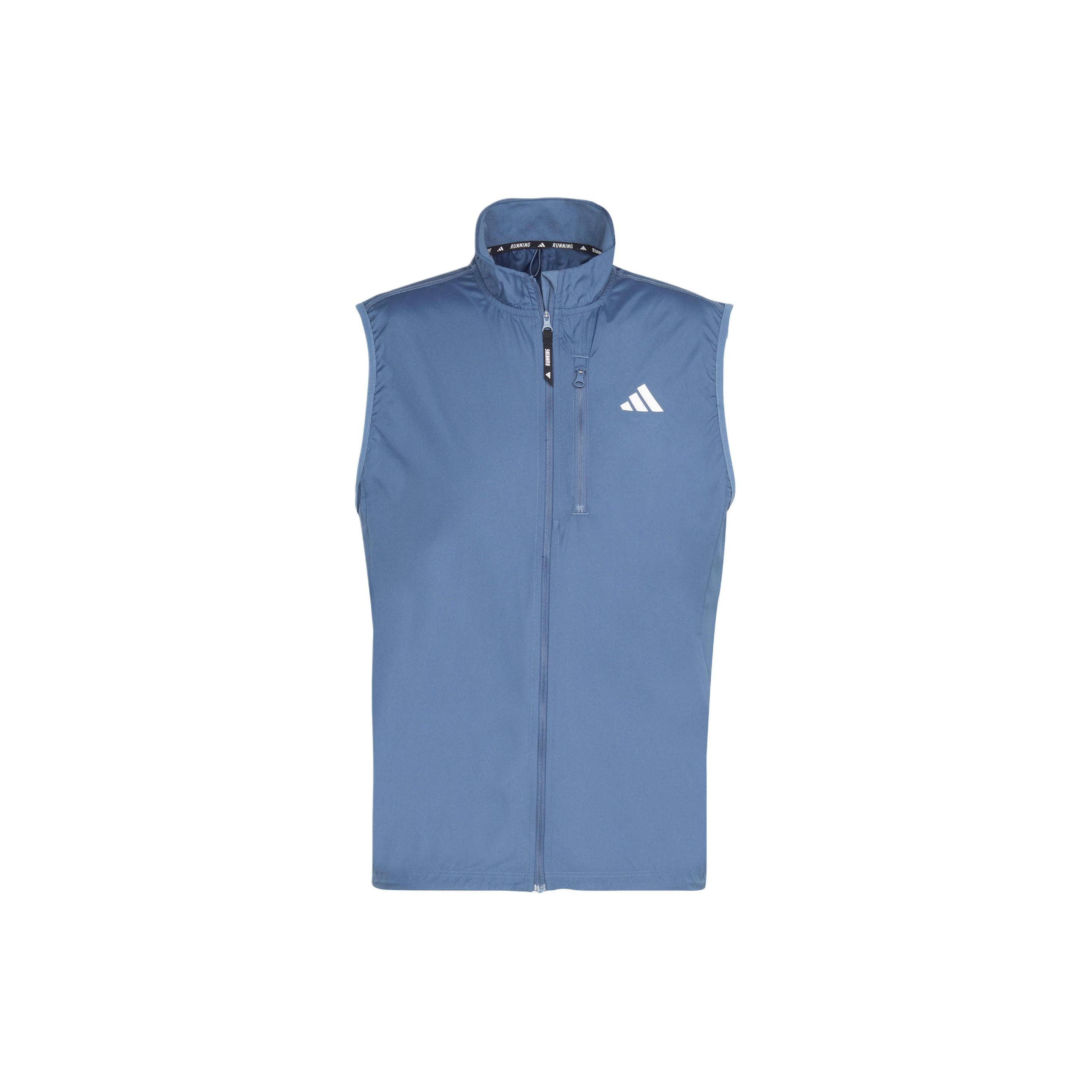 adidas Own the Run Vest Asia Sizing Blue Men s IN1496 M