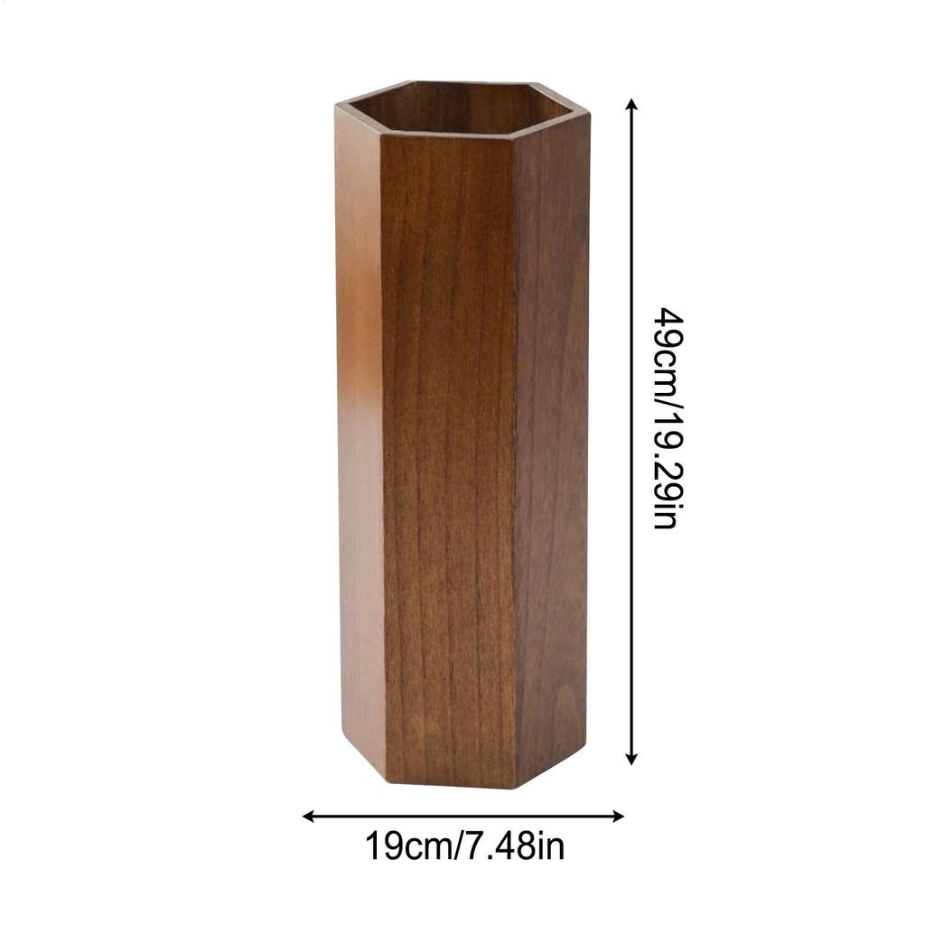 Umbrella Holder for Entryway Wooden Umbrella Stand Creative Bucket for Living Room Garage Indoor Hotel Restaurant Keep Your