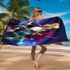 Kamado Dreams In The Night Sky Beach Towel Microfiber Beach Towel, Lightweight and Quick-Dry, for Summer Travel, Swimming Pool Fan Birthday Gift
