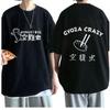 Anime Dorohedoro 90s Welcome To Chaos Print Loose Fashion Fun Comic Casual Street Wear Trend Men Women Universal T-shirt