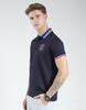 Monte Carlo Men's Regular Fit Solid Polo Half Sleeve T-Shirt
