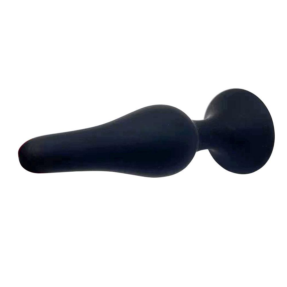 Silicone Anal Plug with Suction Cup - Tapered Design for Comfort & Stimulation, Unisex Adult Toy for Beginners & BDSM Play