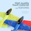 1Pcs Hand Throwing Foams Airplane Toys Children Ejection Manual Models Aircraft Outdoor Toys