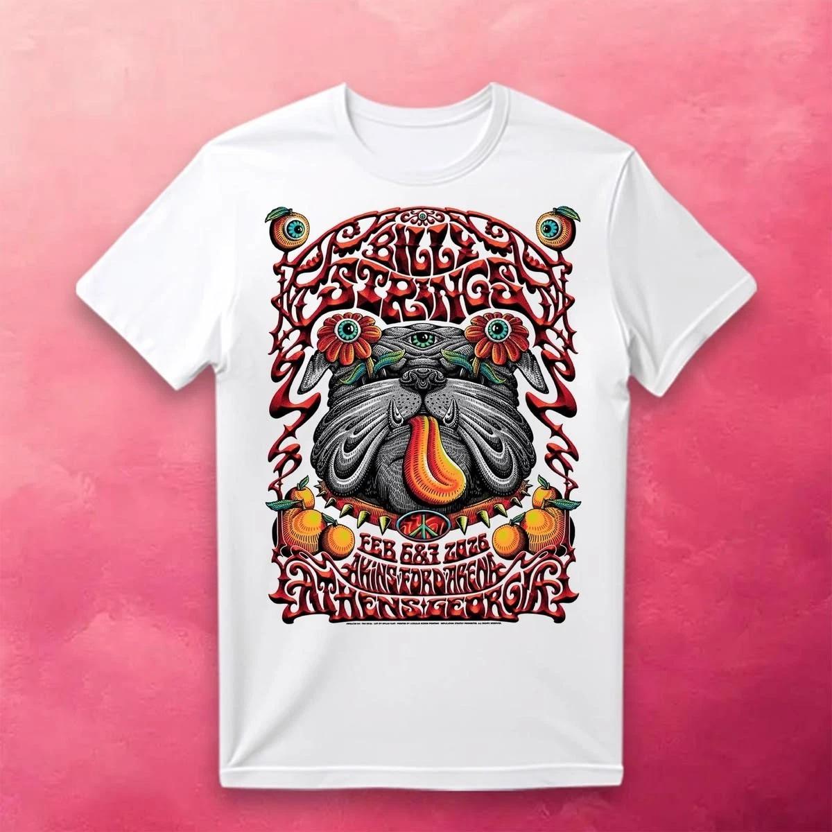 

Rare! Billy Strings Akins Ford Arena Concert T-shirt Unisex Full Size S-5XL NT20 L