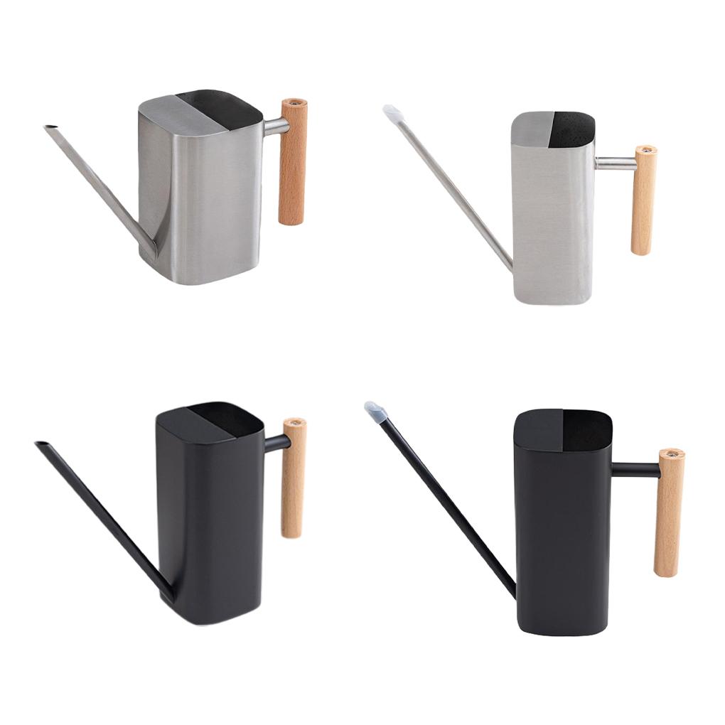Plant Watering Can Stainless Steel Long Nozzle Watering Pot With Handle Leak-proof Gardening Watering Tools for Potted Plants